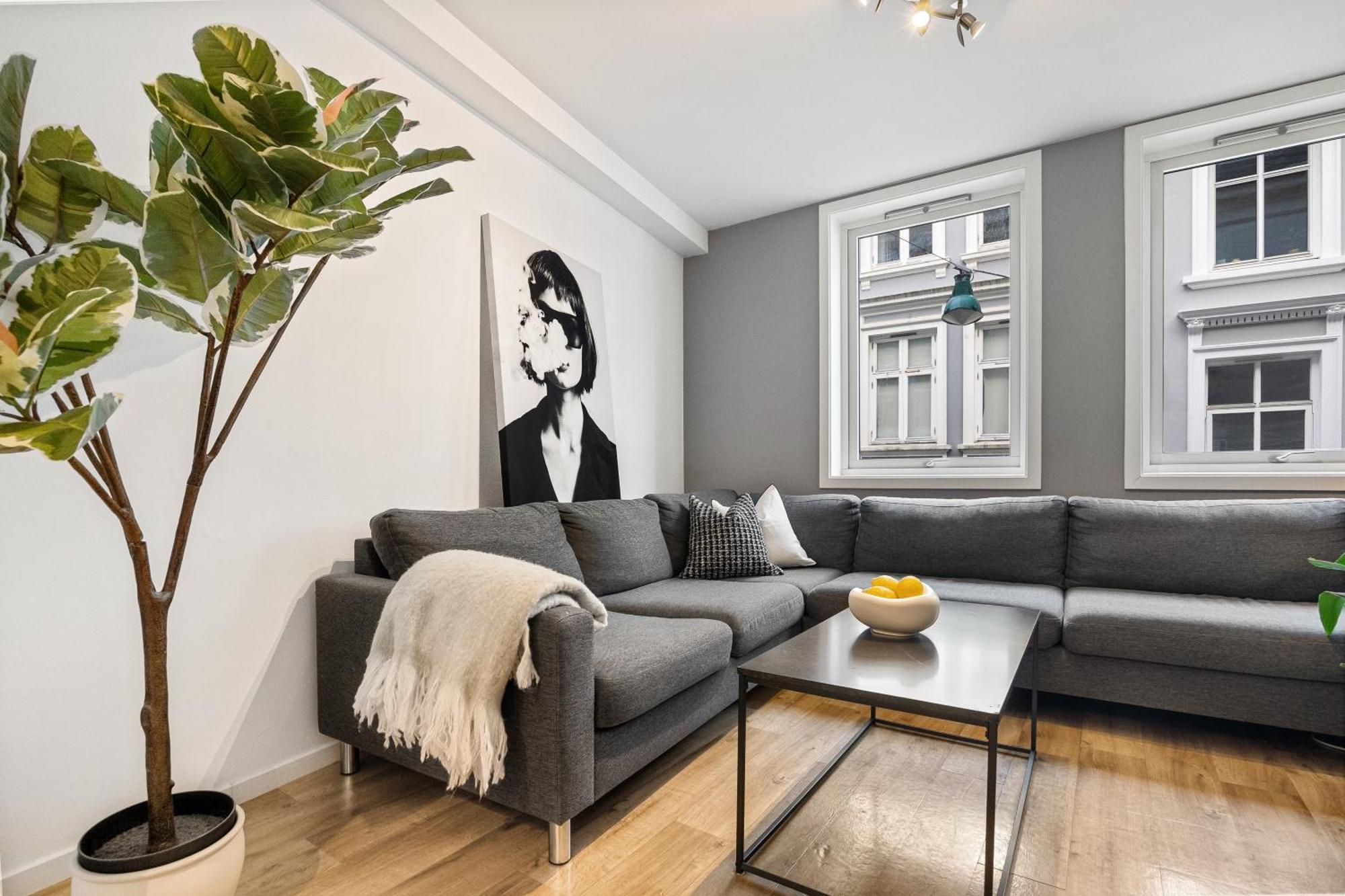 Апартаменты Family Friendly 3Br - Quiet Area - Behind Bryggen Берген Экстерьер фото